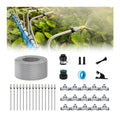 New Drip Irrigation KitsQuick Connector Automatic Irrigation Systemwith Replaceable Bending Dropperatomizing Copper Nozzle for Watering System for Garden Plant Lawn Patio. (20M)