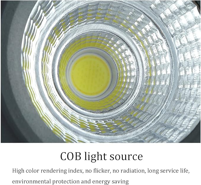 LED Spotlight COB Flood Light Outdoor Garden Lights IP67 Waterproof Adjustable Angle Tree Lamp for The Garden Plaza Advertising Signs Lawn Landscape Lights