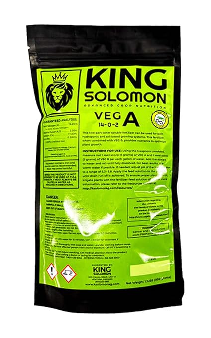 Two-Part Plant Nutrient kit for Autoflower and Photoperiod Plants - Powered by King Solomon Nutrients