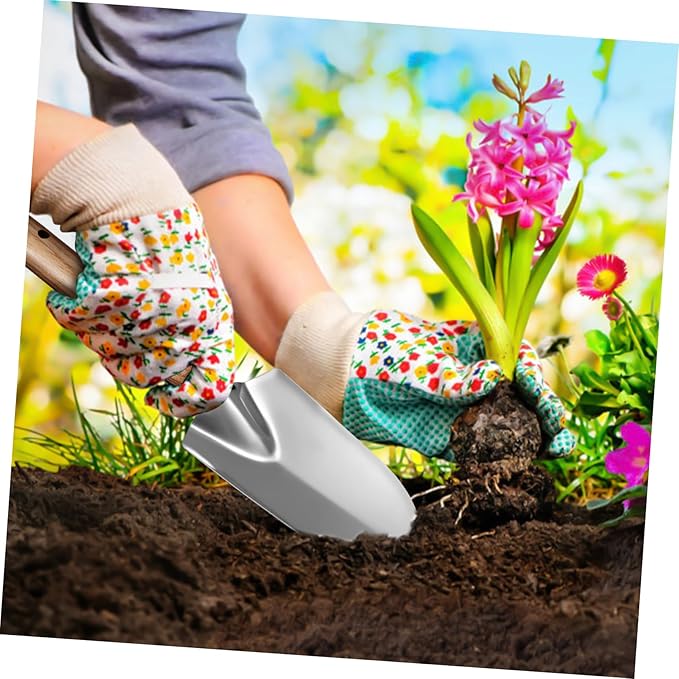 6-in-1 Gardening Tools Set Garden Accessories Kit Trowel Pruning Shears Perfect for Plant Lovers