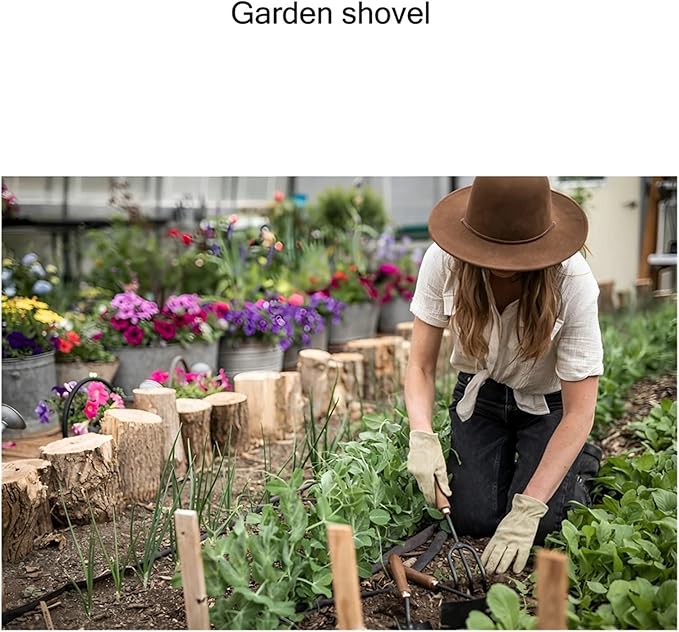 1/3PCS Gardening Tool Set Flower Rake Spade Soil Scoop Household Growing Plant Pine Shovel Garden Tools(Garden Tools-Shovel)