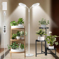 Floor Grow Lights for Indoor Full Spectrum Plant Lighting with Adjustable 68 Stand for Growing Large Tall Plants 3/9/12H Timer3 Light Modes 2Heads