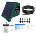 Solar Automatic Drip Irrigation Kit System Plant Watering Devices Solar Drip Irrigation System with Anti Siphon &amp 30 Timers Ideal for 10 Potted Plants 33Ft Pipe