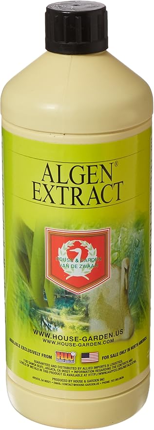 House &amp Garden HGC749715 Algen Extract Hydroponic Nutrient Fertilizer 1 L