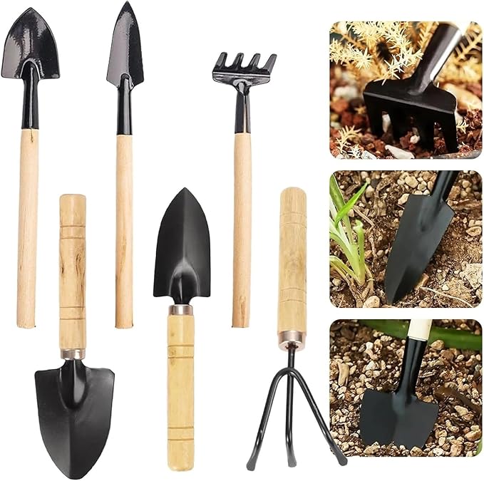 Gardening Tools Set - Ergonomic and Garden Trowel for Succulent and Flower Planting(Big B 1SET)