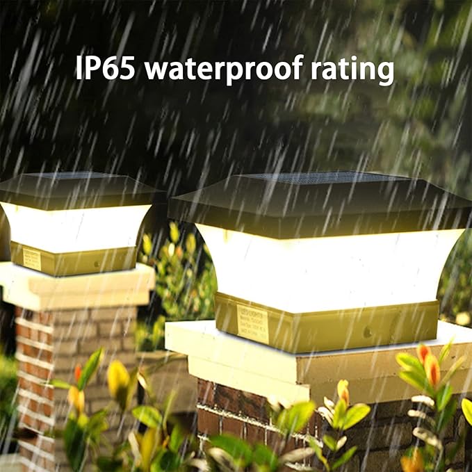 LED Outdoor Solar Lights Waterproof Landscape Spotlights Garden Lights Wireless Solar Powered Outdoor Lights/Lighting for Yard Walkway Driveway Porch Patio