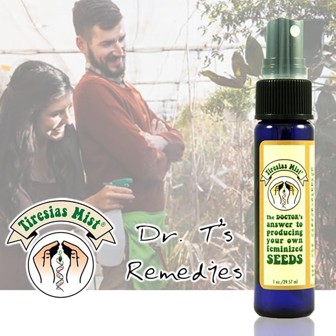 Feminized Seed Spray | 1 Ounce 2Pack Bottle for Growing All Female Pollen and Seeds Safe Non-Toxic Plant Flower Formula for Growers - Effective and Reliable Solution