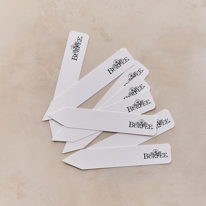 Burpee 'Thomas Jefferson’s Revolutionary Garden' Seed Collection – 8 Heritage Vegetable &amp Flower Varieties with Plant Labels &amp Monticello Keepsake Card