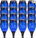 Solar Torch Flame Lights with Flickering Blue Flame Waterproof Outdoor Landscape Decoration Lighting for Garden Lawn Yard Solar Powered (16)