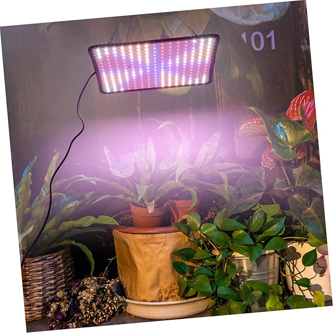 YARNOW 1set Indoor Led Plant Grow Light Hanging Chain Led Growth Lamp for Greenhouse and Hydroponic Use Voltage Ultra-Thin Design