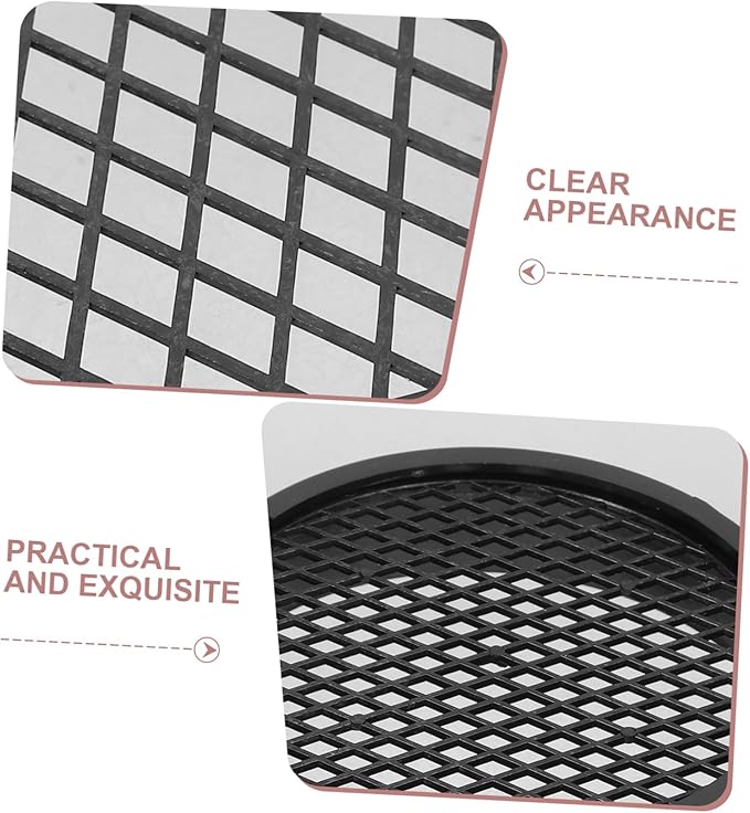 Happyyami 6sets Soil Sifter Set Coarse and Fine Mesh Screens for Gardening Handheld Garden Tool for Removing Stones and Refining Soil