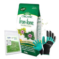Espoma IT5 Iron-Tone 5 lb. with My Garden Pool PH Soil Test Strips 20 ct and My Garden Pool Superior Gardening Claw Gloves and Garden-IQ Smart Gardening AI Assistant!