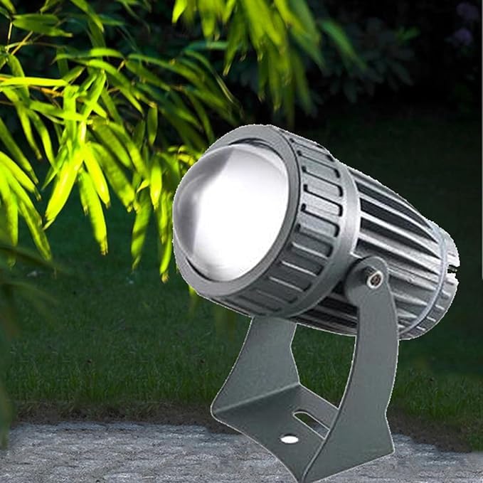 Landscape Lights - Led Spot Lights Led Beam Light Outdoor Wall Lamp Landscape Lighting Ip67 Waterproof Narrow Beam Spotlight 180° Adjustable Bracket Ground Light(RGB5W)
