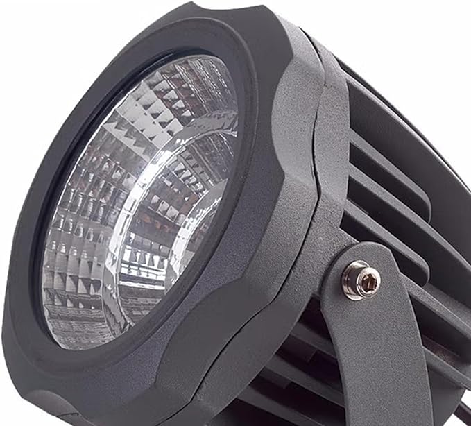 COB Floodlights - IP65 Outdoor Waterproof Spotlight COB Tree Lighting Lamp AC220V Rotation Landscape Spotlight LED Beam Lights for Villa Courtyard Lawn Lighting(Warm White20W)