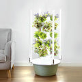 Tower Garden Hydroponics Growing System Plants Indoor Hydroponic Vegetable Tower for Gardening Lover-*