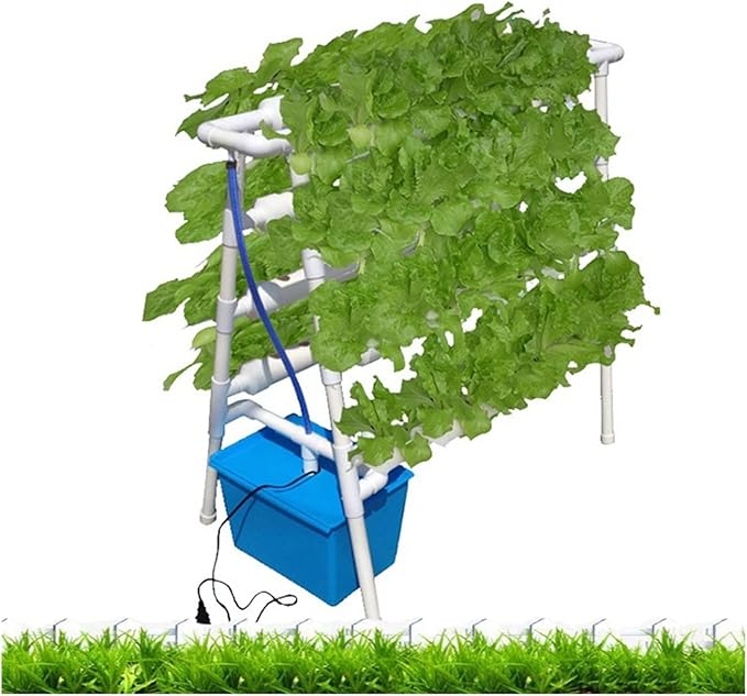 Hydroponic Equipment Three-Dimensional Shelf Double-Sided Pipe Soilless Cultivation Equipment Balcony Planting Vetables Hydroponic Vetables Circulating Hydroponic Machine Indoor Garden