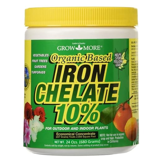 Grow More 7453 24 Oz Iron Chelate 10% 3-0-1