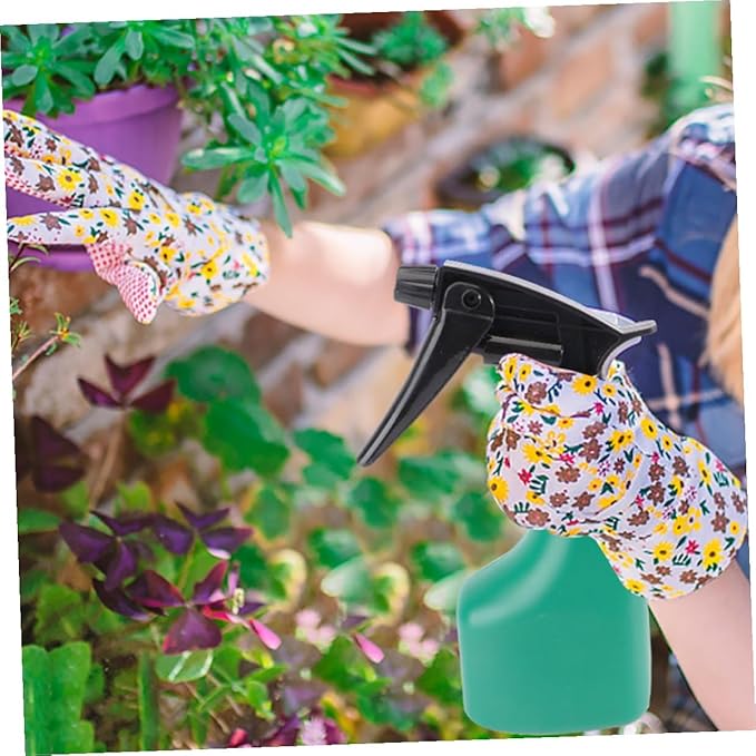 HEMOTON Garden Tool Set with Stainless Steel Shovel Rake Pruner 5pcs Portable Hand Tools for Outdoor Planting and Flower Gardening with Carry Case