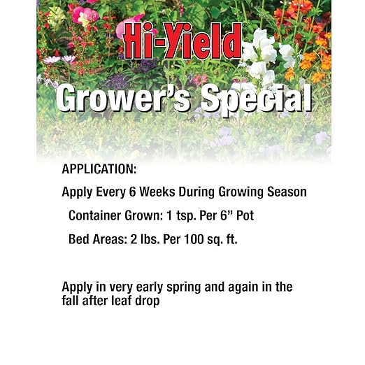 Hi-Yield (34190) Grower's Special Fertilizer 12-6-6 (3.25 lbs.)