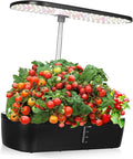 1Set Indoor Hydroponics Growing System Kit with LED Multi Porous Design for Easy Vegetable Germination Automatic Watering and Fertilization Space Saving