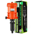 NEWTRY 1:500-1:50 Fertilizer Injector for Drip Irrigation 0.2%-2% Dosing Pump for Garden Greenhouse Livestock Agriculture Nutrient Delivery System