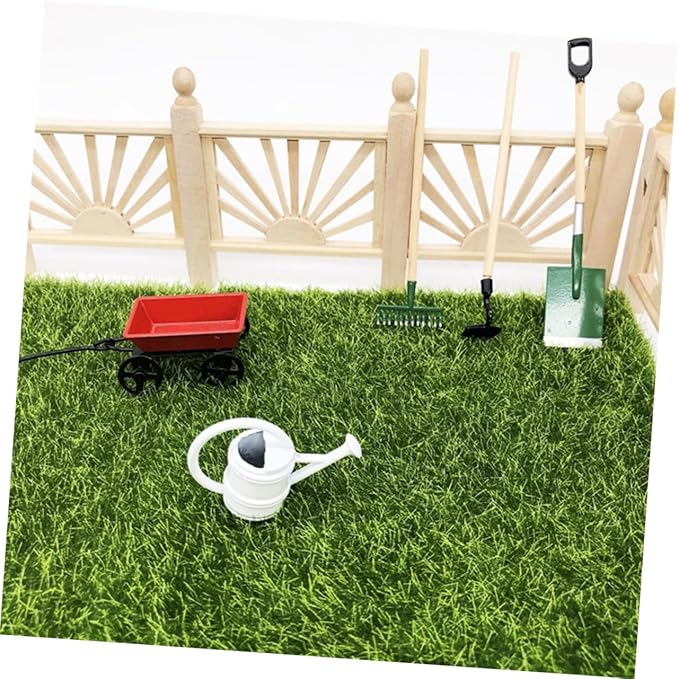 3 Sets Mini Gardening Tool Model Mini Accessory for Creative Decoration and Micro Garden Scenes