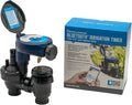 DIG BTC-ASV Bluetooth Battery Powered Weatherproof Wireless Irrigation Controller w/ Anti Siphon Valve - Smart Easy-to-Use Compatible with Residential Drip and Sprinkler Irrigation Systems