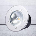 Ground LED Landscape Lights - Outdoor Buried Lights AC 85-265V Round Pathway Lighting IP67 Waterproof Recessed Ground Spotlight Lawn/Patio/Garden Floor Lamp