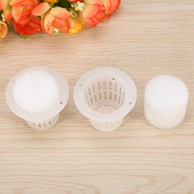 Jeanoko 6 Holes Plant Site Hydroponic System Grow Kit Bubble Indoor Outdoor Garden Cabinet Box Plastic Soil Growth Save Land and Water Labor and Fertilizer for Plant Growth (Green)