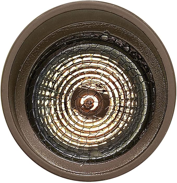 Hinkley Landscape Lighting Spot Light MR16 LED Bulb Required 50w Bronze Clear Lens