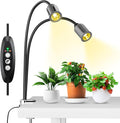 LED Grow Light for Indoor Plants 7500K Full Spectrum Plant Light with Auto Timer 3/6/12H &amp 4-Level Dimmable Brightness Ideal for Seedlings Succulents Herbs &amp House Plants