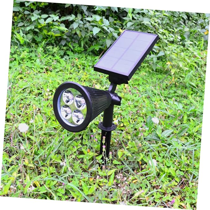 DOITOOL 2pcs RGB Lights Led Ground Plug Spotlights Outdoor Patio Lights No Wiring Required