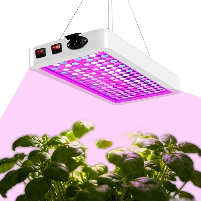 LED Plant Grow Light BW1000 Dimmable Grow Lights Full Spectrum Hanging Growing Lamps for for Indoor Plants Greenhouse Seedlings Vegetables Flowers (B2-1000W)