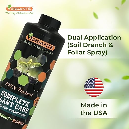 Complete Plant Care Liquid Soil Conditioner – Improve Lawn &amp Garden Health - Versatile Soil Conditioner for Lawns &amp Gardens - Simple Lawn and Garden Solutions - 1 Qt.