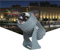 10W Rotation Spot Lights - LED Beam Spotlight Long Range LED Floodlights IP65 Waterproof Wall Washer Light Narrow Beam Spotlight Outdoor Architectural Landscape Lighting(Red12V)