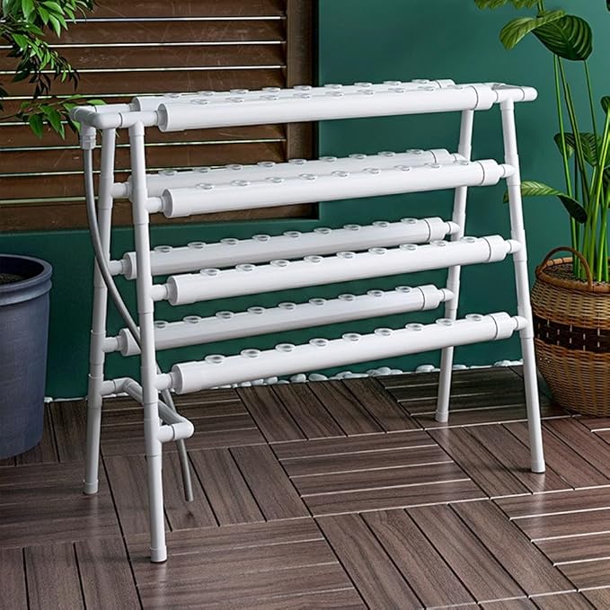Hydroponics Growing System72 Pot Complete Hydroponics System Grow Kit for Home Kitchen Windowsill for Indoor Tower Garden Kit GYL24824