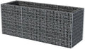 Gabion Raised Bed Baskets Cage Planter Raised Beds for Garden Balcony Patio Steel 106.3x35.4x39.4