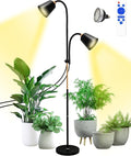 Standing Plant Grow Light LED Growing Light Full Spectrum for Indoor Plants4/8/12H Timer 10-Level BrightnessFlow Grow Light for Tall Large Indoor Plants