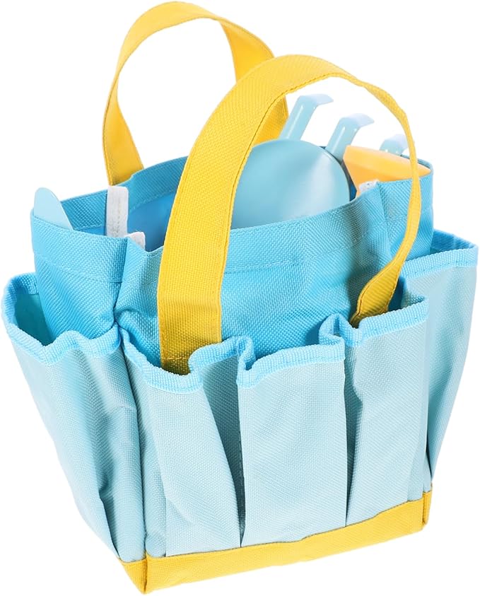TOYANDONA 1set Boy Girl Gardening Tool Set Lightweight Planting Tools Shovel Rake and Storage Bag for Boy Girl for and Skill Development