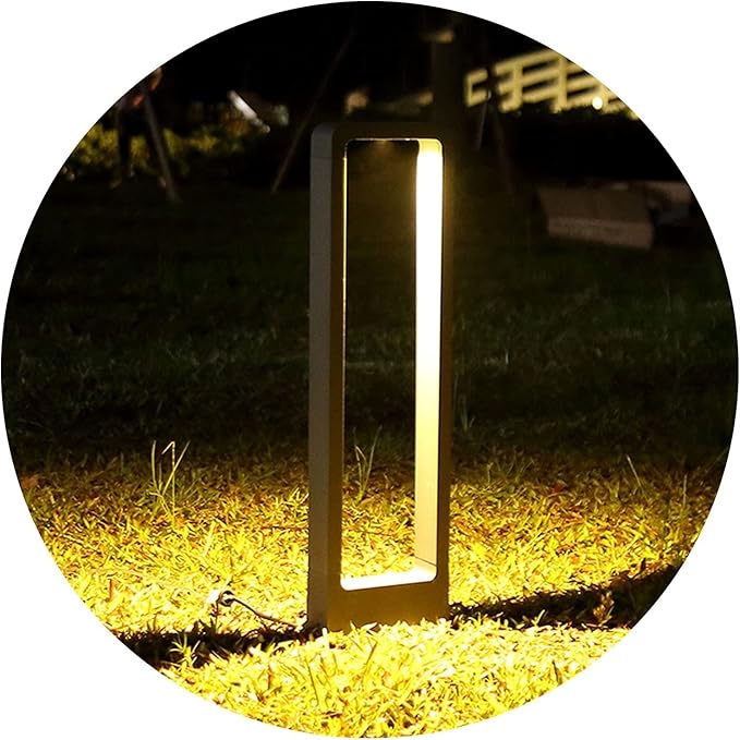 LED Outdoor Landscape Light Simple and Modern Aluminum 24V Low Voltage Safety Spotlight IP65 Waterproof for Garden Villa Lawn