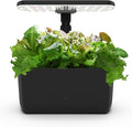 AeroGarden Harvest Lite in Black Soil-Free Indoor Hydroponic Garden with LED Grow Light for Year-Round Gardening of up to 6 Herbs and Vegetables