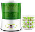 Bean Sprouts Machine LED Display Seed Germination Kit Intelligent Sprouting Machine Suitable for Seeds Microgreens Growing Tool