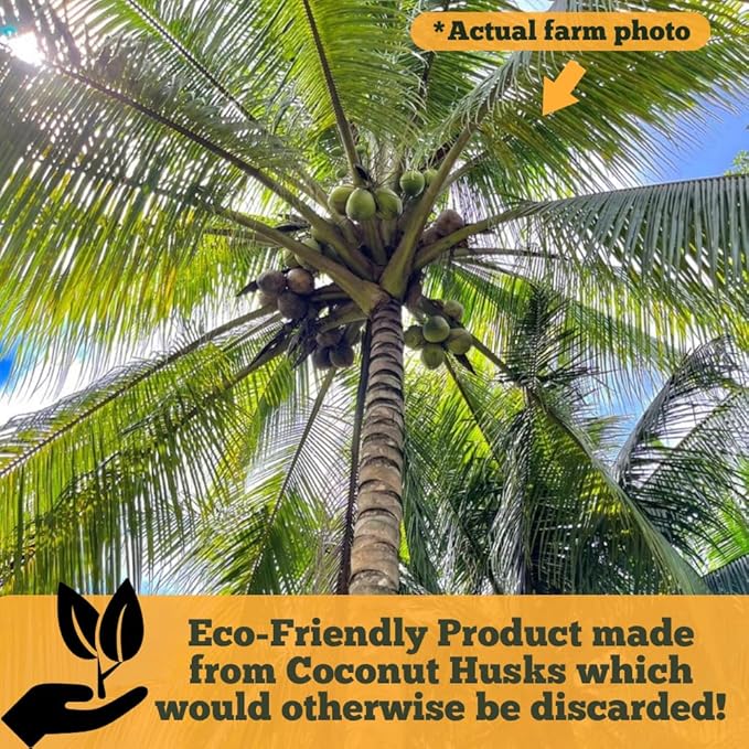 Happy Trees Coco Coir and Perlite 70/30 Growing Medium Potting Mix Seed-Starting Premium Quality Triple-Washed for Low Salt/EC pH Balanced Loose Coconut Fiber Peat-Free 50L (1.8 cu.ft.)