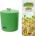 Bean Sprouts Machine Seed Sprouter Kit with Chassis360 Degrees Circulation Heating and Automatic Watering Multifunctional Planting Grid and Easy to Operation for Bean Sprouts Water Spinach
