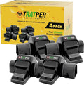 TRATPER Rat and Chipmunk Traps. Prevents Accidental Triggering with Dual Tunneled Design. Covered Snap Traps for Humane Kill Reusable Pest Control for Rats Indoor &amp Outdoor Use. 4 Pack