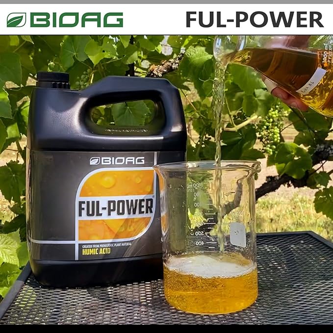 BioAg Ful-Power Humic Acid Plant Supplement OMRI Listed 1-Quart