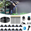 New Quick Connector Drip Irrigation KitsAutomatic Irrigation System With Replaceable 360-degree Bending Dropperatomizing Copper Nozzle For Watering System For Garden Plant Lawn Patio.(Copper Nozzle)