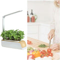 System of Culture of Hydroponic Plants 180 -Degree Adjustable Growth LED Light Automatic Filling Light Kitchen Herbal Garden Light Gardening Gifts for Female Mothers