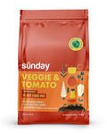 Sunday Garden Naturals Veggie + Tomato Plant Food Mix - Boost Growth in Vegetables Tomatoes &amp Herbs - 5-4-5 NPK Mix - for Indoor &amp Outdoor Use - Feeds for 4-6 Weeks Use While Planting! 4 lb.