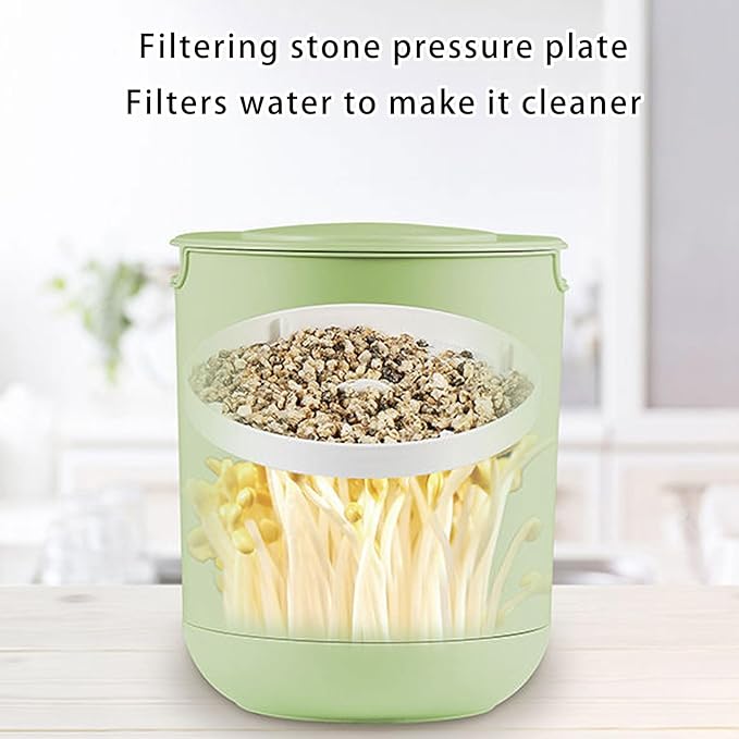 Easy to Use Automatic Sprouts Maker Simple Three Step Operations Year Round Cultivation Natural Germination Methods User Friendly Sprouting Machine